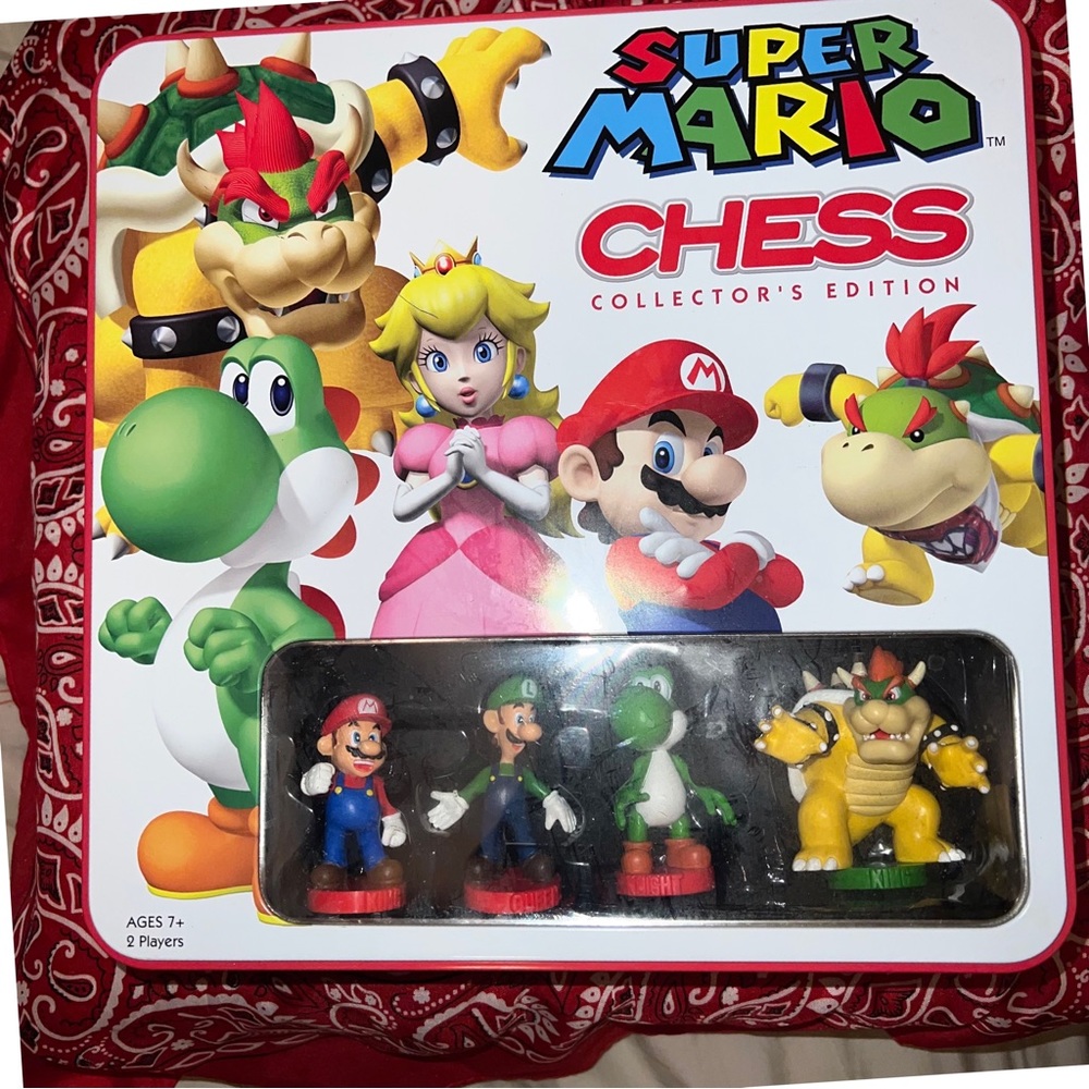 Super Mario Collector’s Edition Chess Set 2009 Complete Set